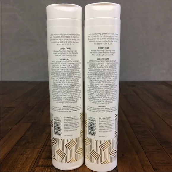 Lot of 2 Marajo Shampoo Hair Cleansing Creme NEW - Picture 2 of 6